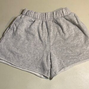 aerie Heather Gray Cozy Athletic Shorts